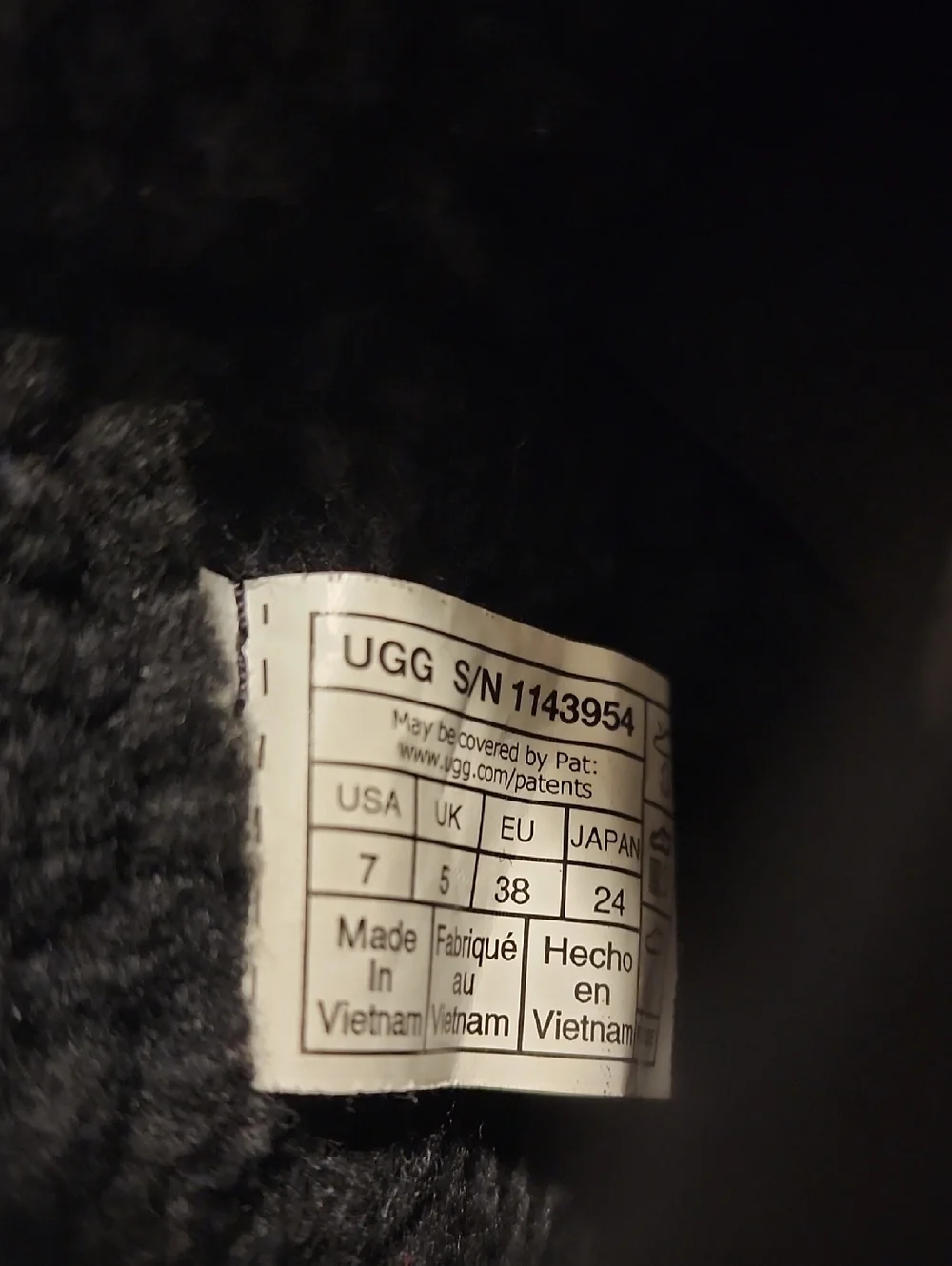 Ugg  Black Winter Boots with Yellow Accent Laces
